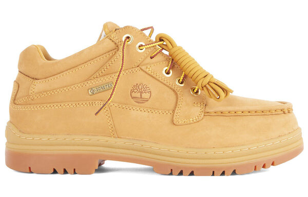 Кроссовки beams x heritage gore-tex moc toe middle 'wheat nubuck' Timberland, желтый — фото 2