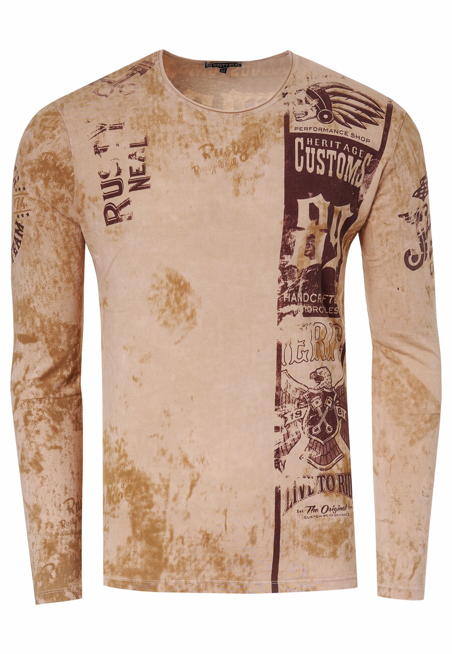 

Толстовка Rusty Neal, коричневый