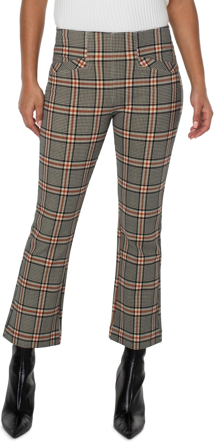 

Брюки Liverpool Los Angeles Stella Kick Flare, цвет Black Cinnamon Tartan Plaid