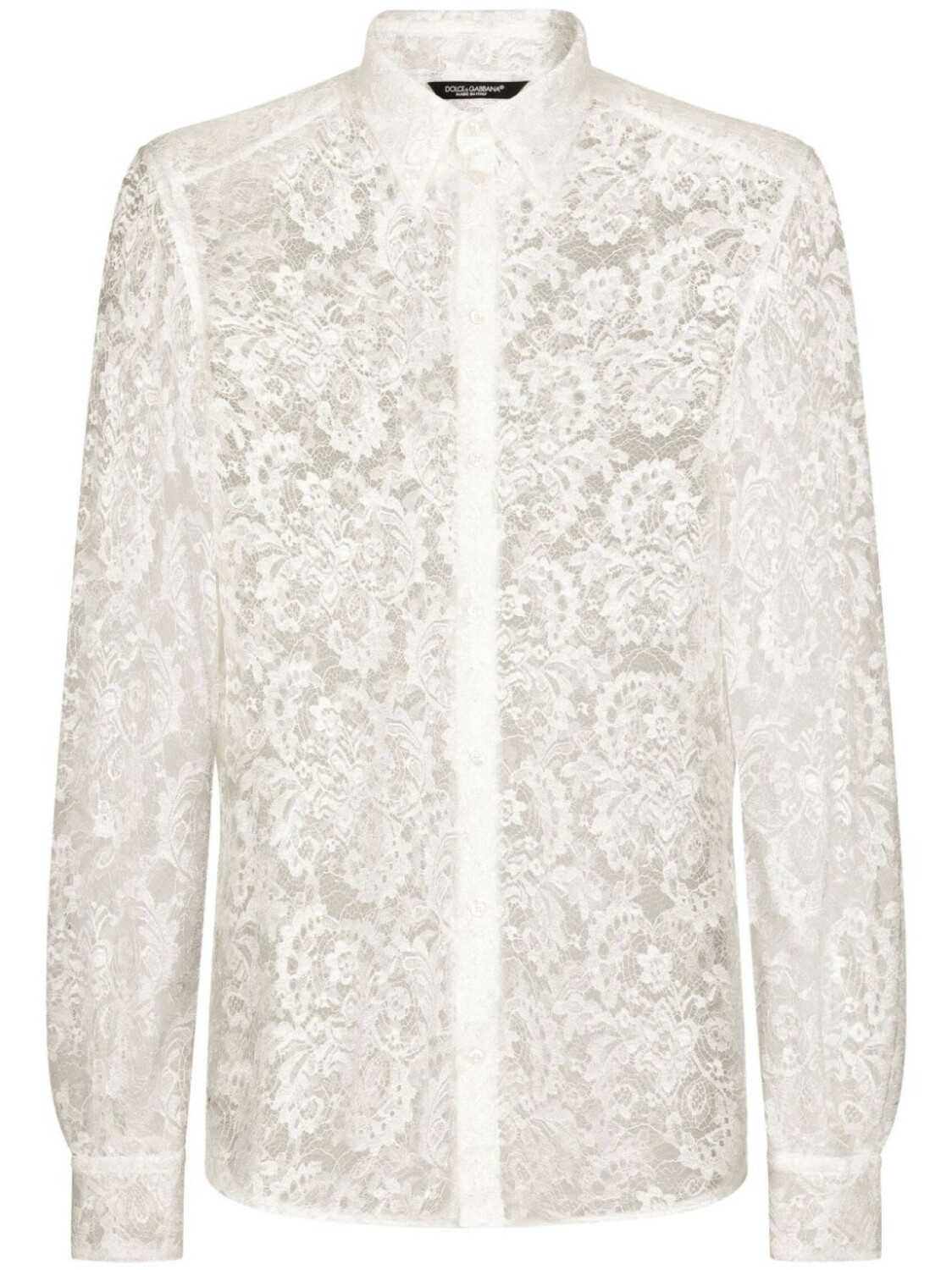 

Dolce & Gabbana кружевная рубашка, белый