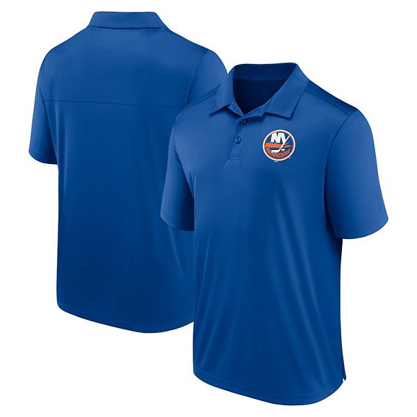 

Мужская брендовая поло royal new york islanders left side block Fanatics
