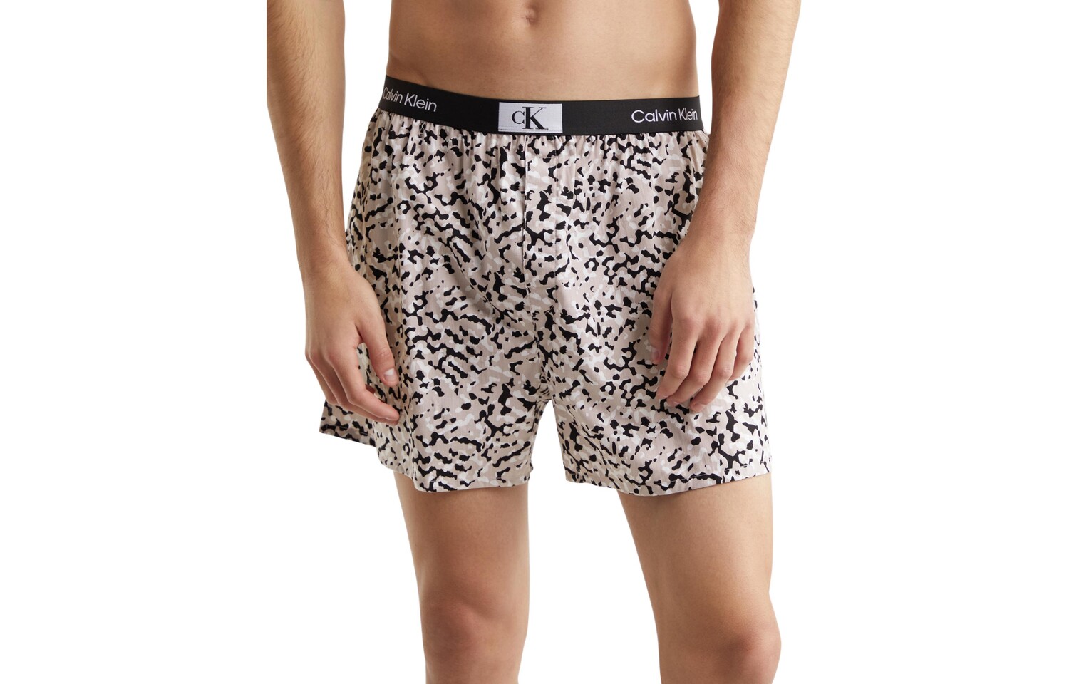 

Мужские трусы Calvin Klein, цвет 1 strip (gray print)