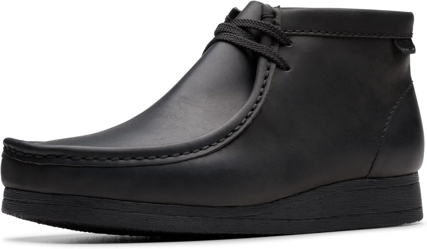Мужские ботинки Clarks Wallaston Oxford, Black Leather