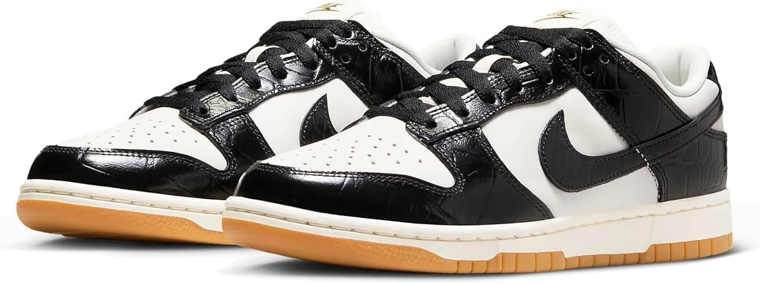 Мужские кроссовки Nike Dunk Low Lx, зеленый/ярко-оранжевый