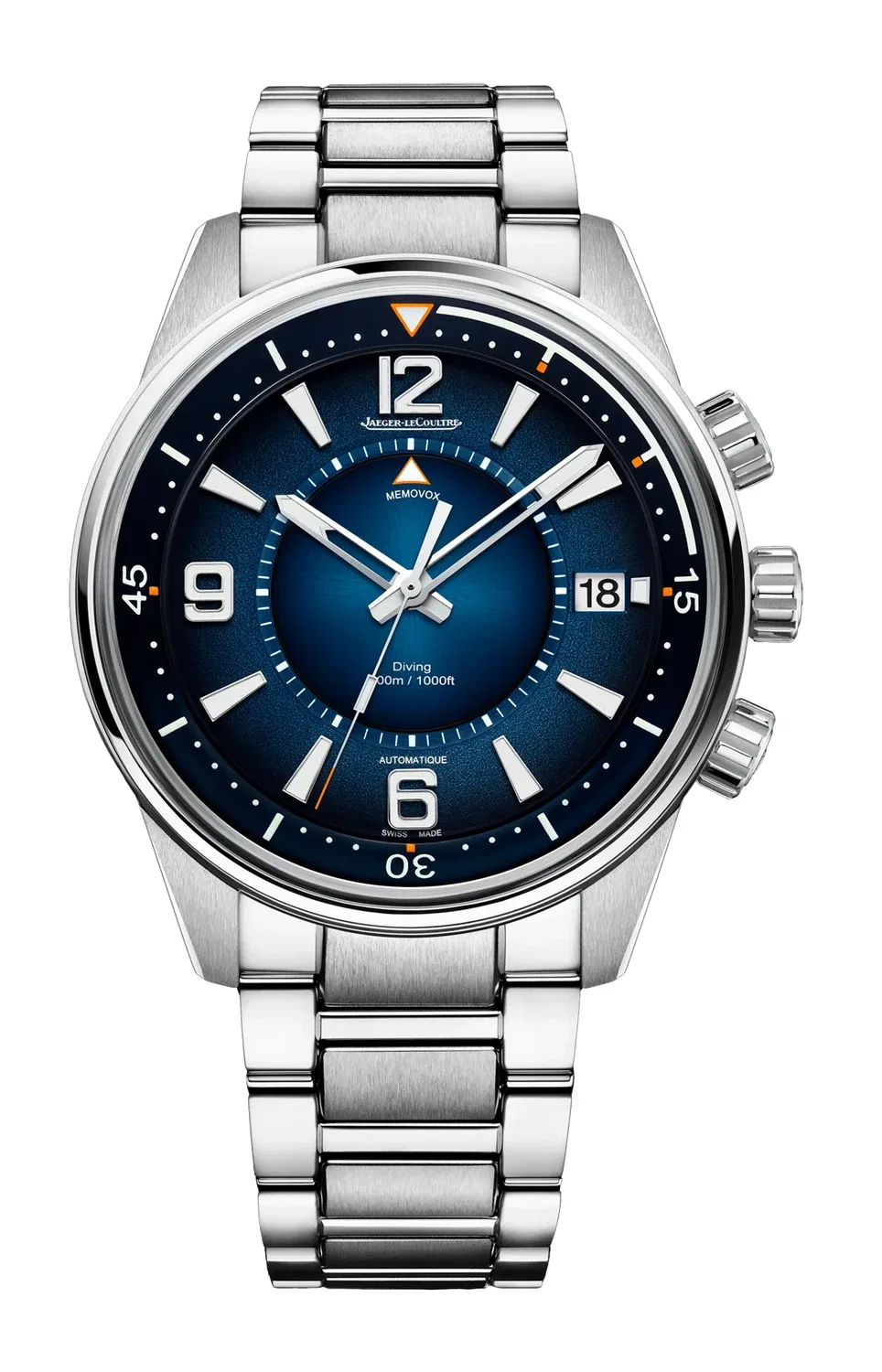 ПОЛЯРИС МАРИНЕР МЕМОВОКС - 903818J JAEGER-LECOULTRE, серебряный