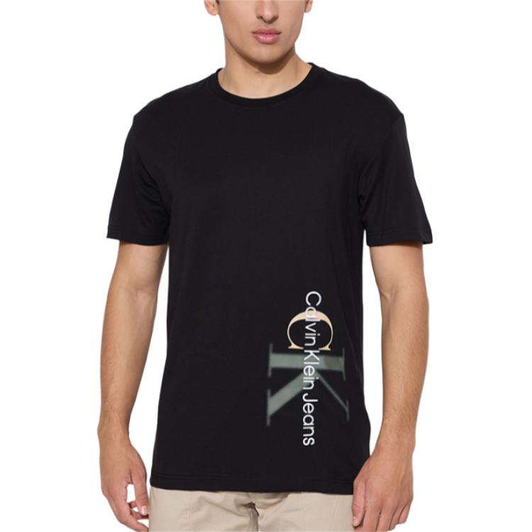 

Calvin Klein Футболка мужская черная, Черный, Calvin Klein Футболка мужская черная