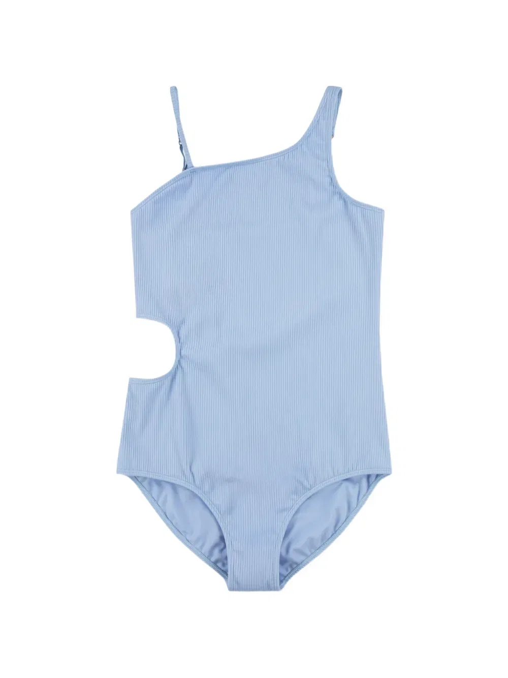 Купальник в рубчик с вырезами Abercrombie Fitch Kids, синий