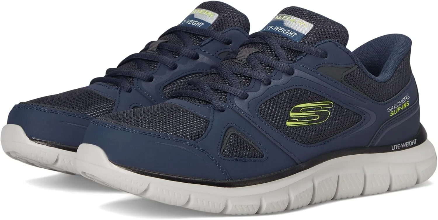 Мужские кроссовки Skechers Hands-Free Slip-ins Track Trainers, синий — фото 2