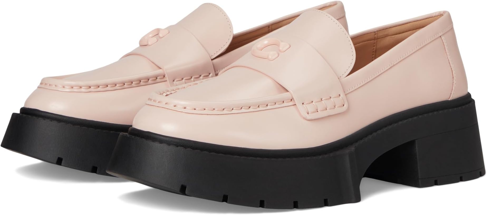 Лоферы COACH Leah Platform Loafer, цвет Blush