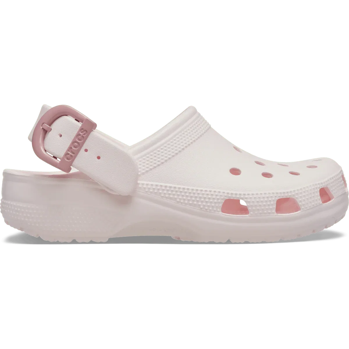 Классические сабо с эмалированной пряжкой Crocs, Bubble Ice
