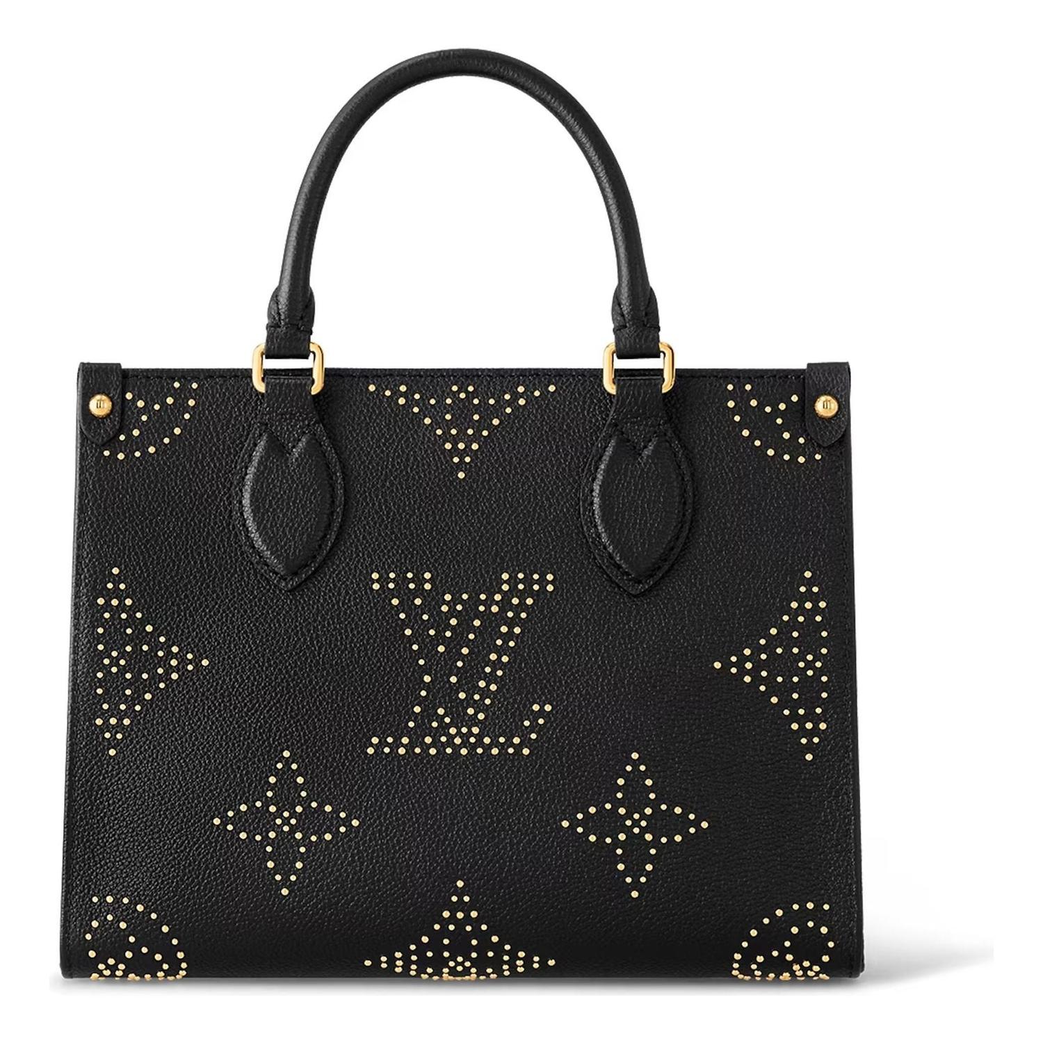 

Сумка-тоут (WMNS) LOUIS VUITTON OnTheGo PM Monogram Empreinte Tote Bag 'Black'
