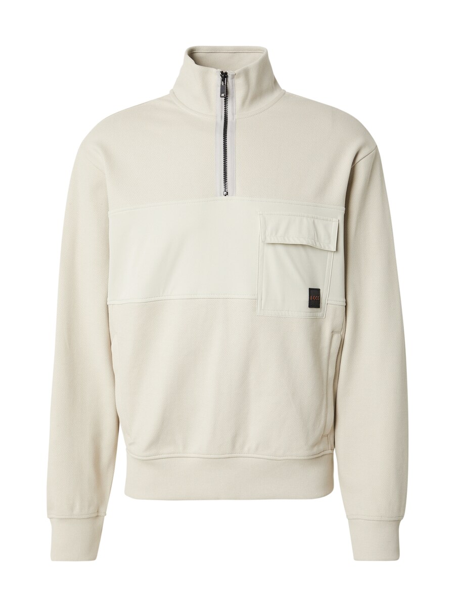 

Свитер BOSS Sweatshirt Ze_Nylonhem, бежевый