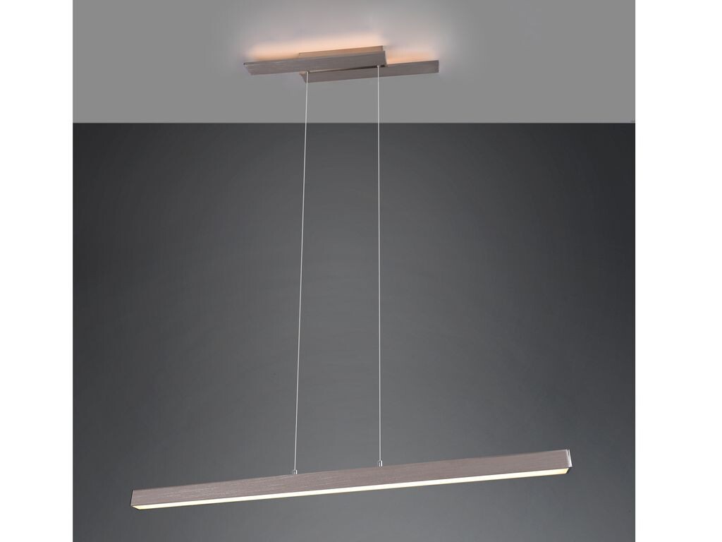 

Подвесной светильник Trio LED bar матовое серебро