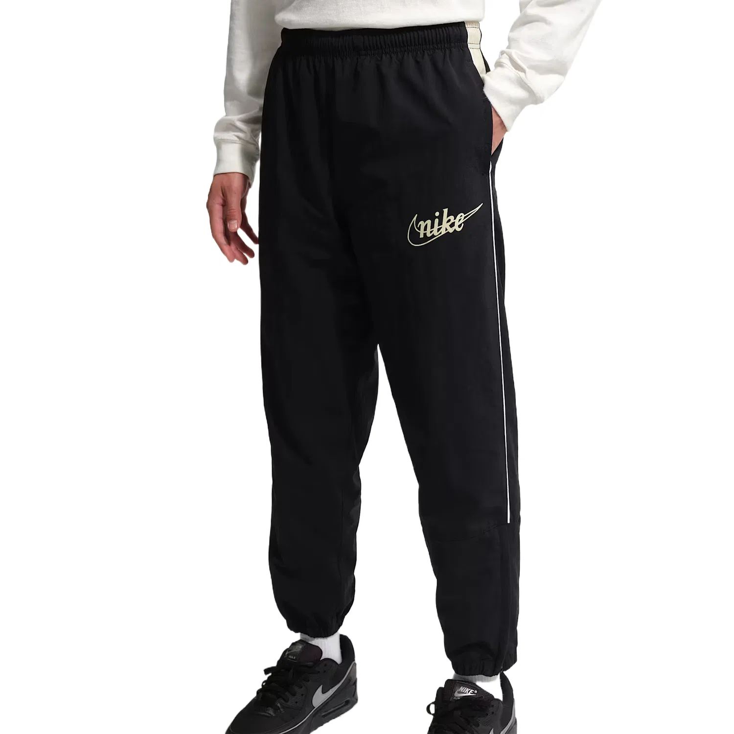 Штаны Nike Sportswear Club Lightweight Black/Light Khaki