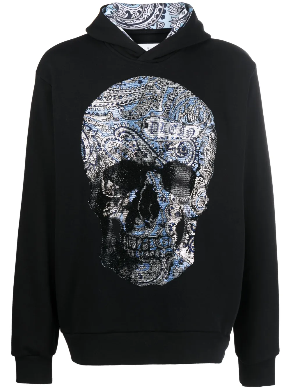 

Худи с декором Skull Philipp Plein, черный