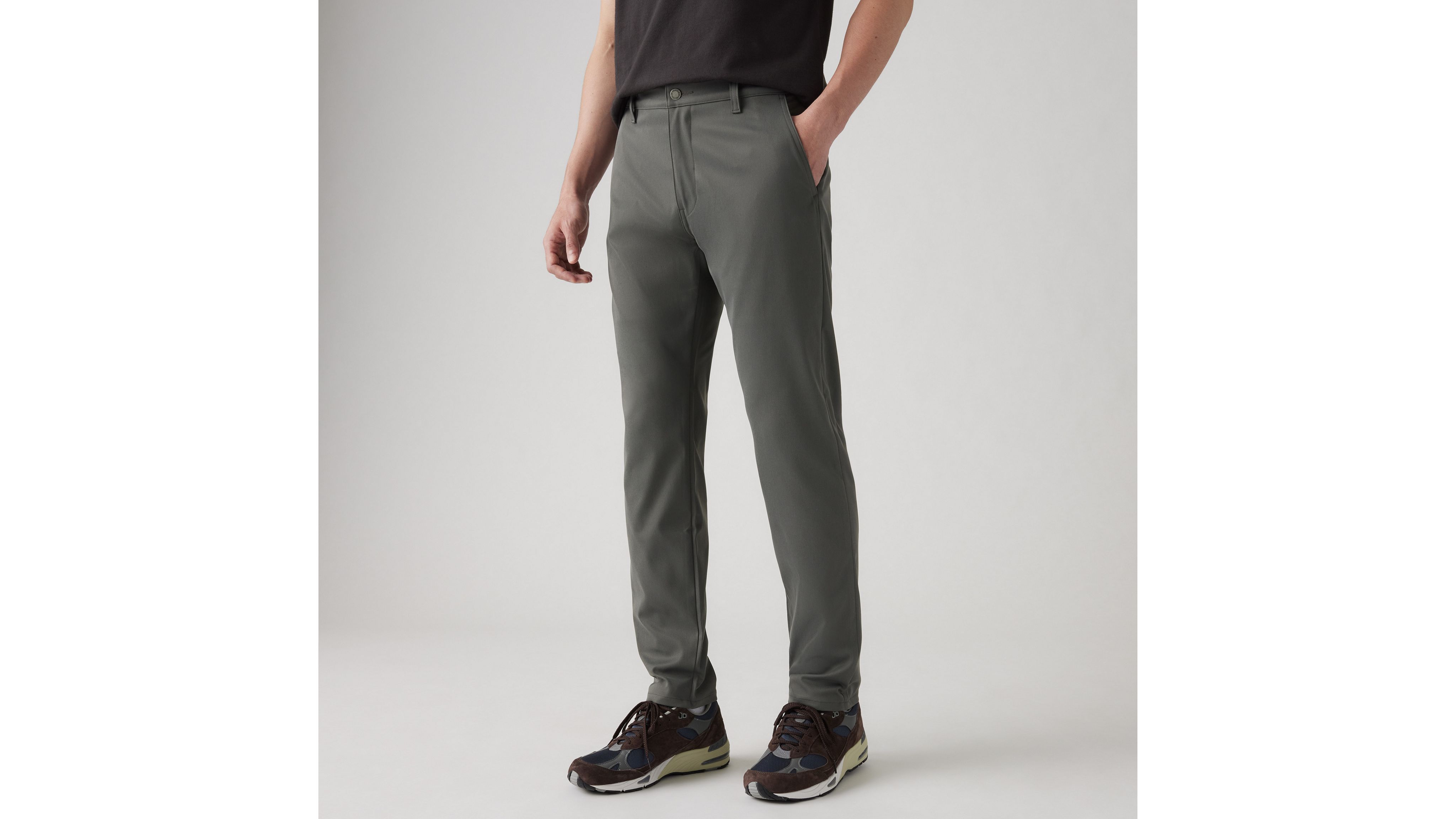 

Мужские брюки Levi's XX Chino Standard Taper Tech+, цвет Grey Ore - Grey