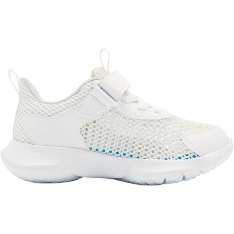 QIAODAN Износостойкие низкие детские кроссовки White Silver для детей 3-7 лет — фото 3