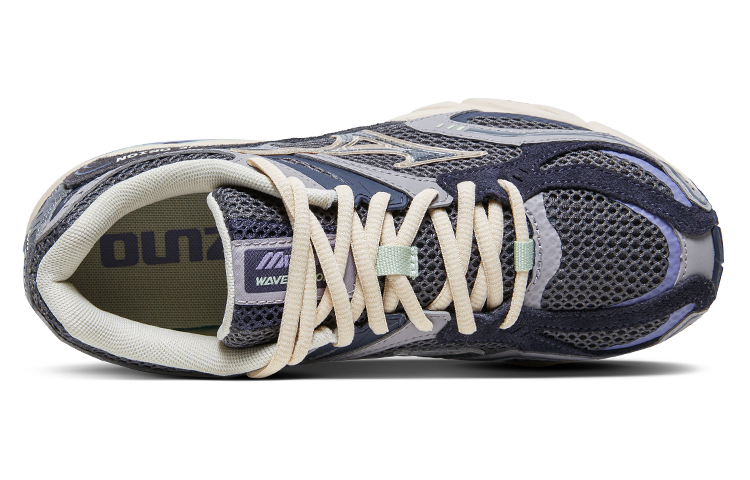Mizuno Вейв Орион 'Тилово-белый' — Тёмно-серый синий, цвет Dark Gray Blue — фото 2