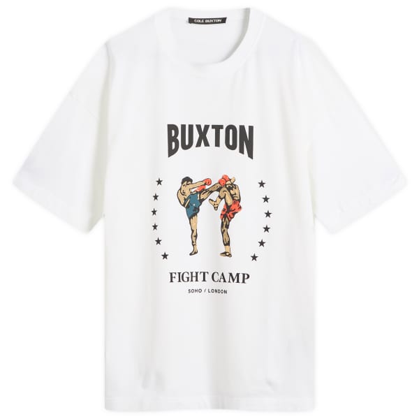 

Футболка с надписью «Бойцовский лагерь» Cole Buxton, белый
