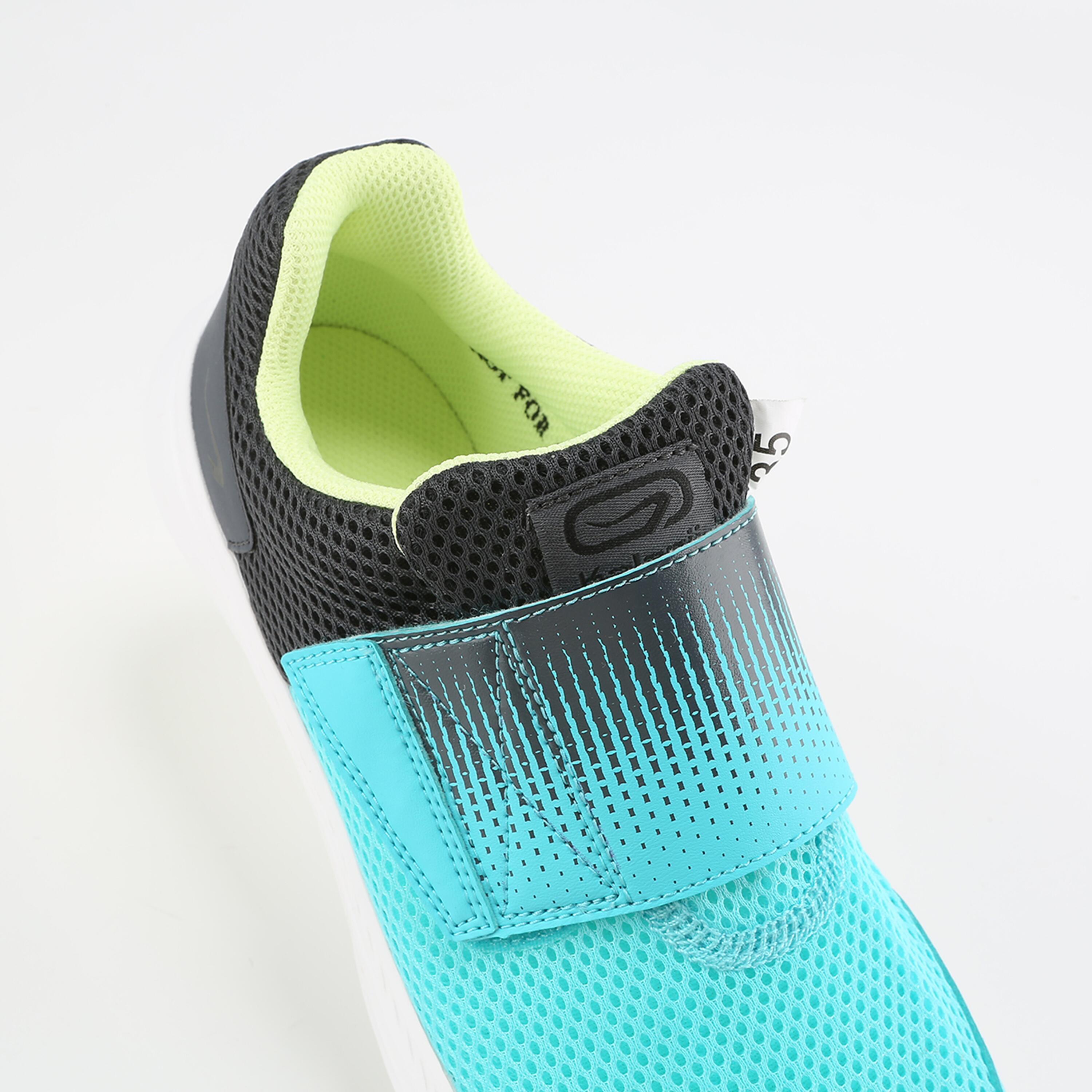 Детские лёгкие кроссовки для фитнеса Decathlon Athletics — бирюзовые — фото 4