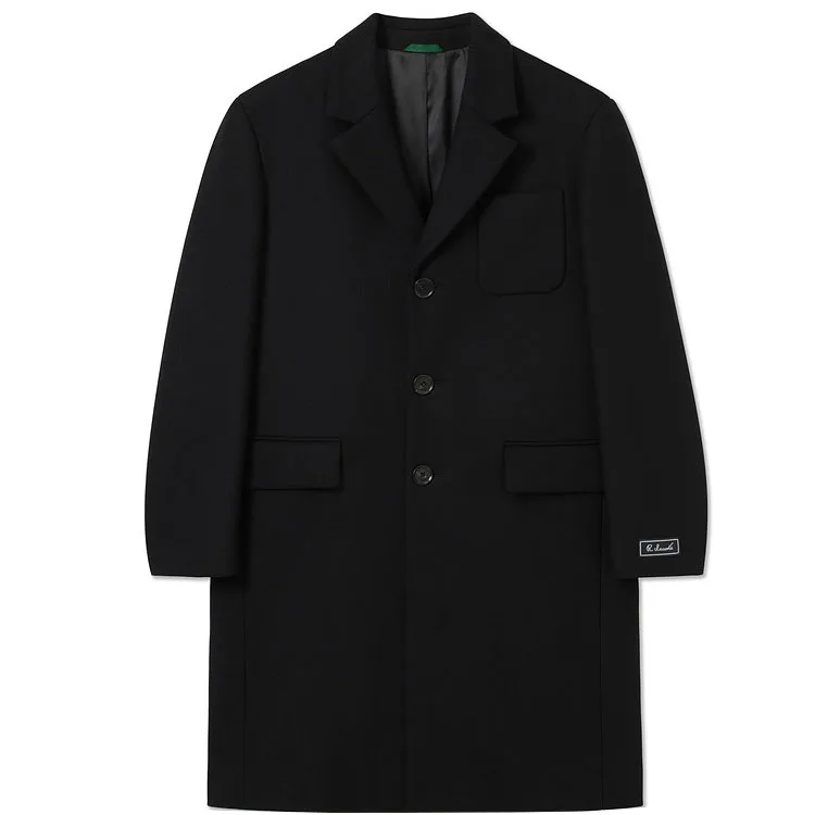 LACOSTE Пальто мужское 031/Black Lapel Moderate