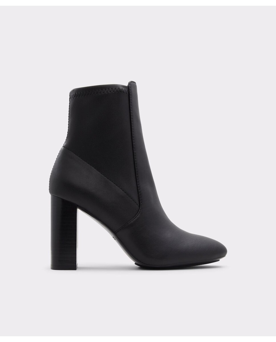 

Женские ботильоны с круглым носком на блочном каблуке Aldo, черный