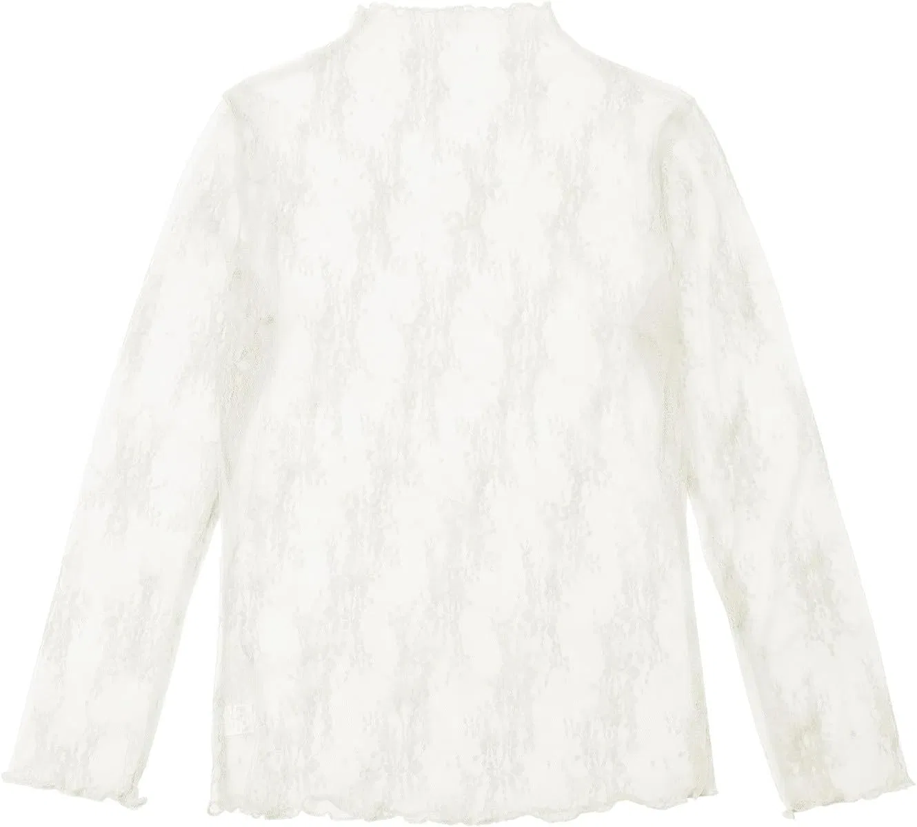 Блузка с длинным рукавом, облегающая, Comfort Blouse, бежевый