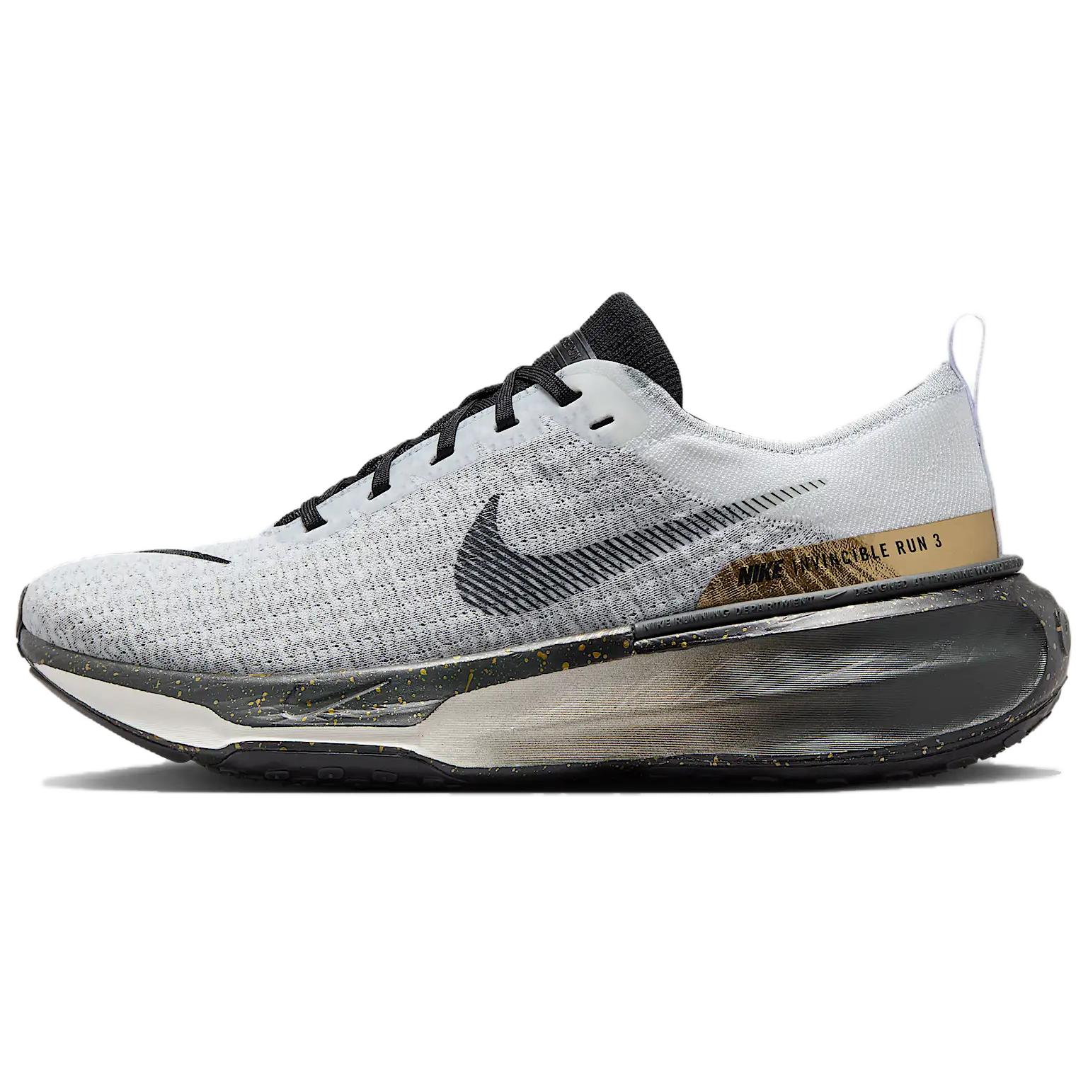 

Nike Кроссовки ZoomX Invincible Run 3 White Dark Smoke Grey Light Smoke Grey Black