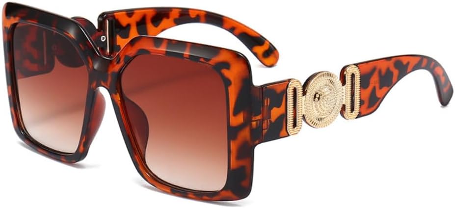 

Популярные солнцезащитные очки 2027 года для женщин, в стиле ретро, ​​для мужчин, модные солнцезащитные очки для путешествий, женские солнцезащитные очки UV400 MTZJH, Leopard