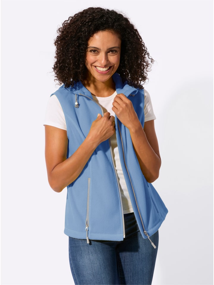 

WITT WEIDEN Флисовый жилет небесно-голубого цвета