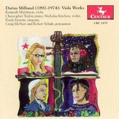 

CD диск Milhaud / Martinson: Sonata 1 for Viola and Pia