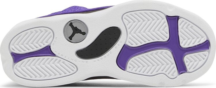 Кроссовки Air Jordan 13 Retro TD 'Purple Venom', фиолетовый — фото 4