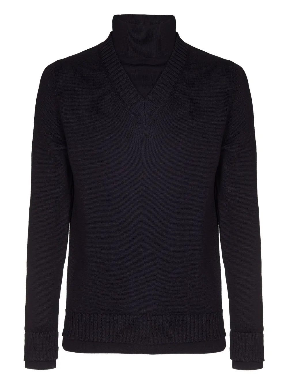 

Свитер с высоким воротом Alpha Studio, синий