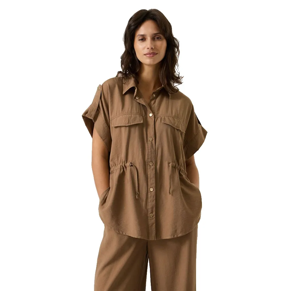 

Рубашка с коротким рукавом Garcia O260096, коричневый