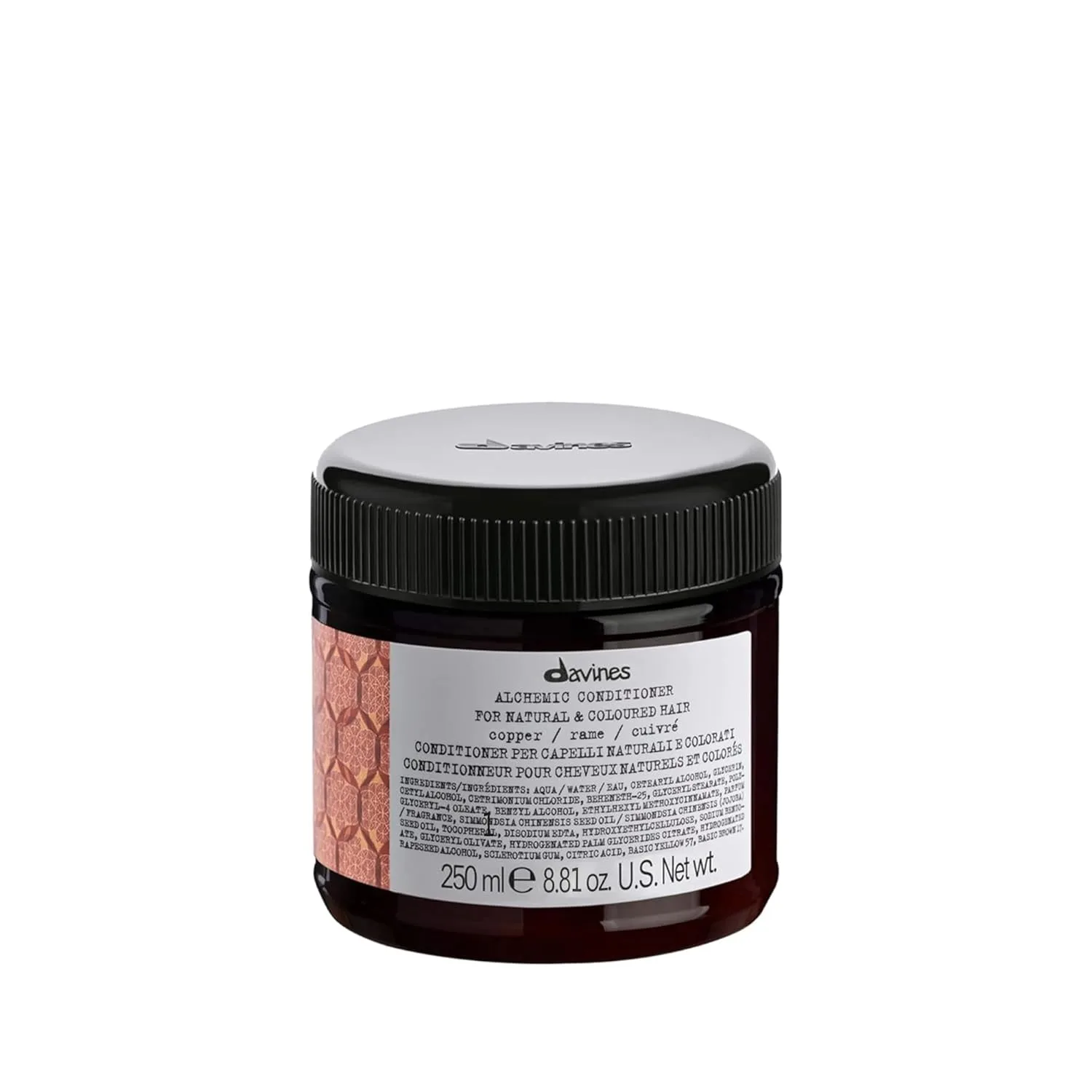 Кондиционер для волос Davines Alchemic, цвет «Медный», 8, 81 унции. red