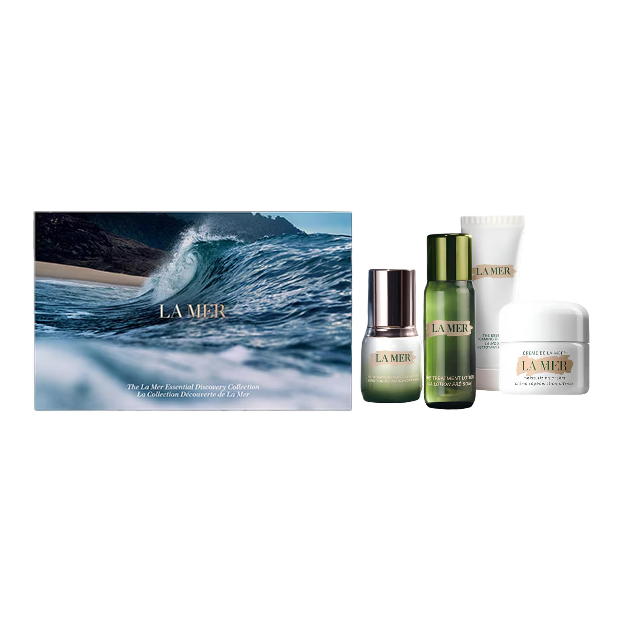 

HAILANZHIMI восстанавливающий набор для ухода за кожей успокаивающий увлажняющий комплект из четырех предметов LA MER