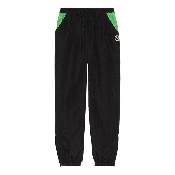 

Брюки nylon trouser with patch 'black' Gucci, черный