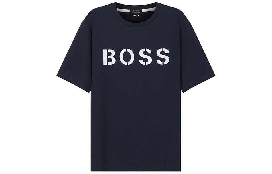 

Футболка с коротким рукавом HUGO BOSS, синяя