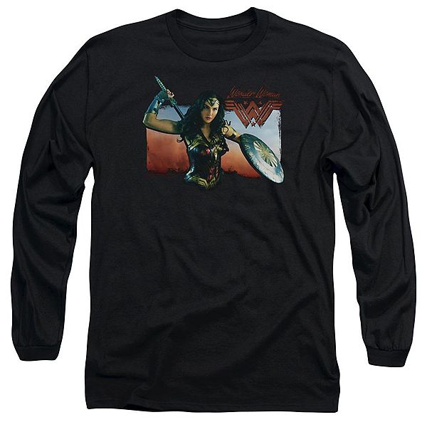 

Футболка с длинным рукавом Wonder Woman Movie Warrior Woman для взрослых Licensed Character