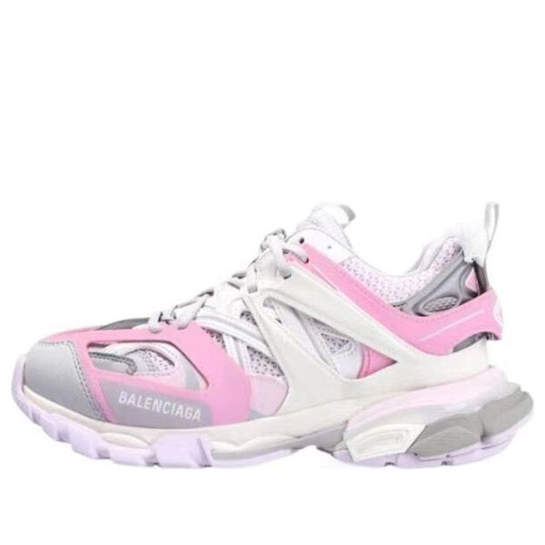 Кроссовки track 1.0 led 'pink' Balenciaga, розовый