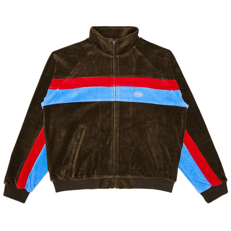 

Куртка Supreme x Martine Rose Velour Track Jacket 'Brown', коричневый