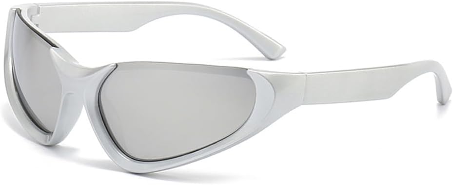 

Панк-солнцезащитные очки Y2K для женщин, для занятий спортом на открытом воздухе, винтажные очки для мужчин, для велоспорта и вождения, с защитой от УФ-излучения UV400 LANGSER, C3