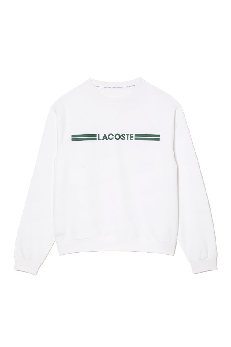

Толстовка свободного кроя с логотипом Lacoste, белый