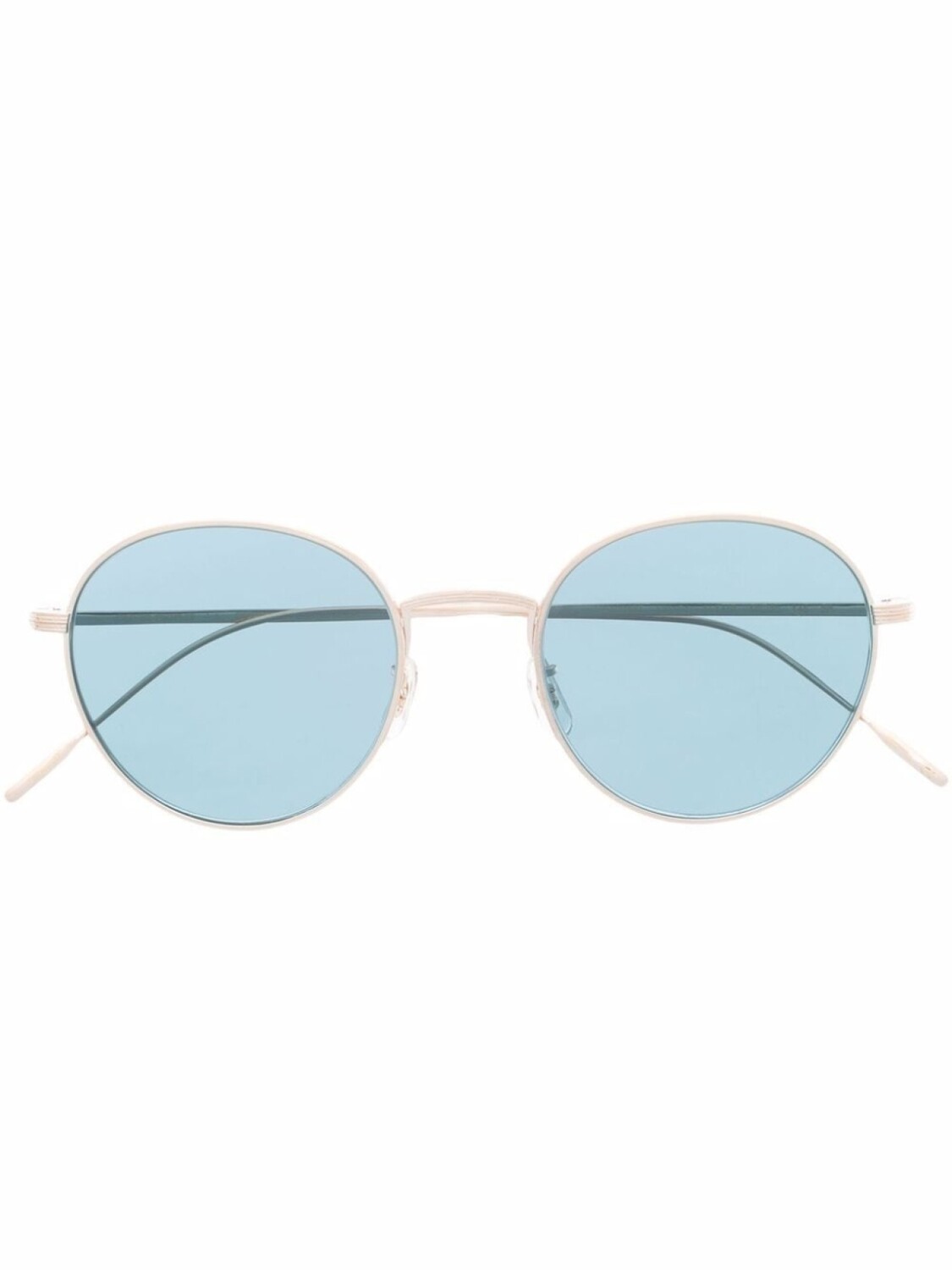 

Oliver Peoples солнцезащитные очки Altair в круглой оправе, золотистый
