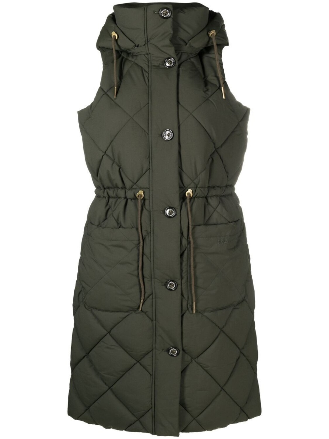 

Стеганый жилет миди Orinsay Barbour International, зеленый