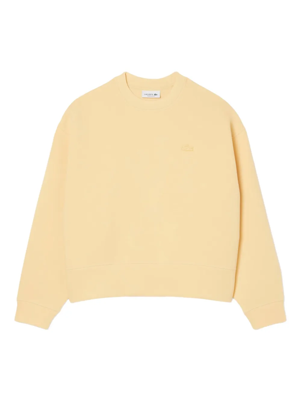 

Толстовка с нашивкой-логотипом Lacoste, желтый