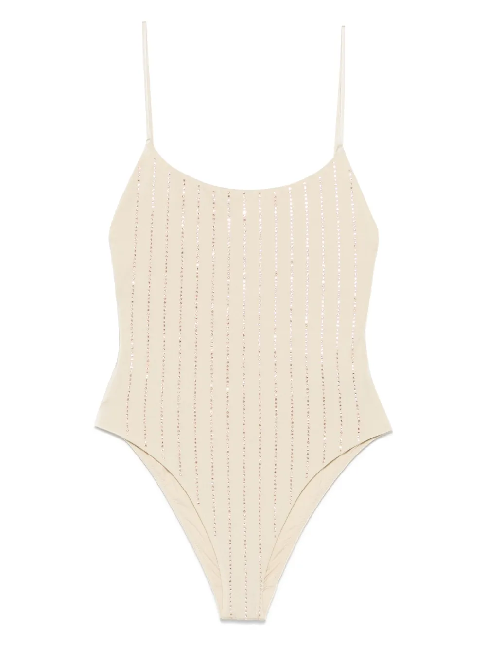 

Купальник с кристаллами MC2 SAINT BARTH, нейтральный