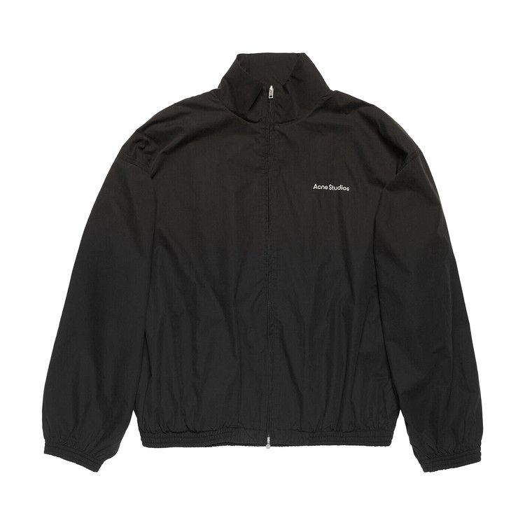 

Куртка Acne Studios Logo Zipper Jacket, Black