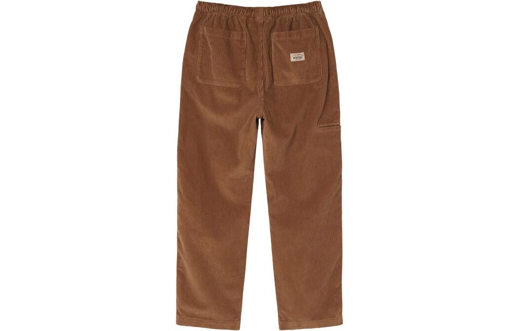 Пляжные брюки Stüssy Wide Wale Corduroy Stussy, коричневый — фото 2