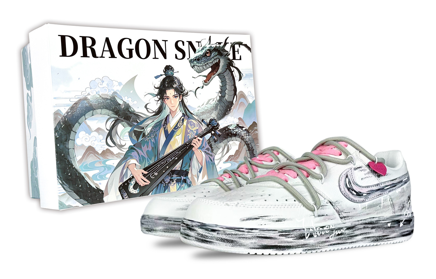 

Nike Court Vision 1 скейтборд обувь мужские лоу топ Pink/Black